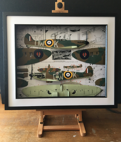 karl_artist's tweet photo. My largest #modeldecoupage is on its way to a new home. I developed this model/wallart concept during the 2020 lockdown using an @Airfix 1/24 scale Spitfire.

https://t.co/XZZfe9TrLK https://t.co/3Iiob7TyRI