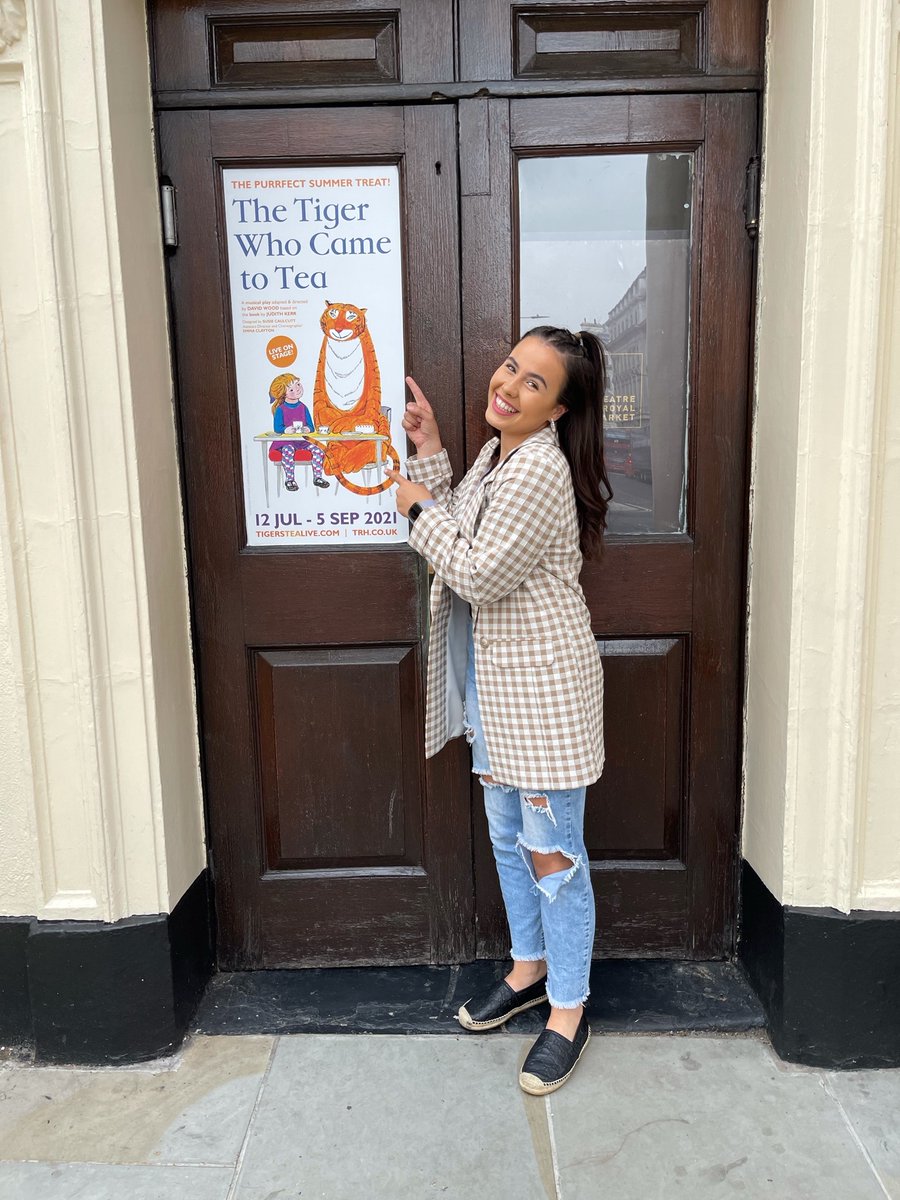 maddcollege's tweet photo. It is Grrrrrrrrrrreat to hear from #maddalumni @tiamay24 a very recent #maddcollege graduate, Class of 2021, currently working in the #WestEnd production of The Tiger Who Came to Tea!

Tia, we know you will have the best time with this amazing production! #TeamMADD #MADDproud https://t.co/vNu0nZibNa