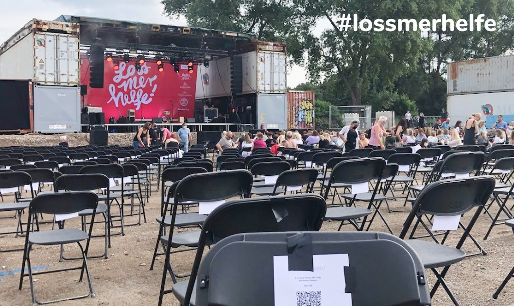 „Loss mer Helfe“ - auch beim 2.Benefitsabend für die Opfer der Flutkatastrophe wird heute mit recover eingecheckt. Tolles Zeichen der Solidarität, die Kölner Musikszene steht hier zusammen auf der Bühne
👉bit.ly/37yyuTl <a href="/klubkommkoeln/">KLUBKOMM</a> <a href="/copopfestival/">c/o pop Festival</a>