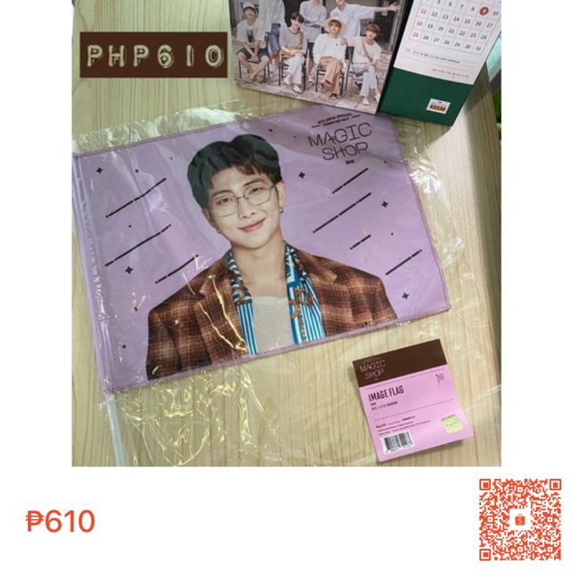 613thSTPH's tweet photo. We’re selling BTS Japan Fan Meeting Image Flag - RM (Official MD) for ₱610. Get it on Shopee now! https://t.co/ZooEjCyRCJ #ShopeePH https://t.co/gG82xXa4ml