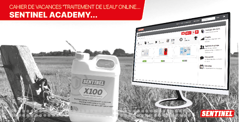 S'il ne fait pas beau ou vous voulez être prêts pour la rentrée : alors faites votre cahier de vacances ''Traitement de l'eau'' sur Sentinel Academy !!!  bit.ly/sentinel-forma…

Bonnes vacances et bonnes révisions !!

#sentinelsolutions #corrosion #traitementdeleau