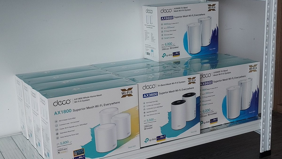 SublimeTelecom's tweet image. Ready Stock - TP Link Deco Series Wifi 6 complete home solutions @ unbeatable prices!