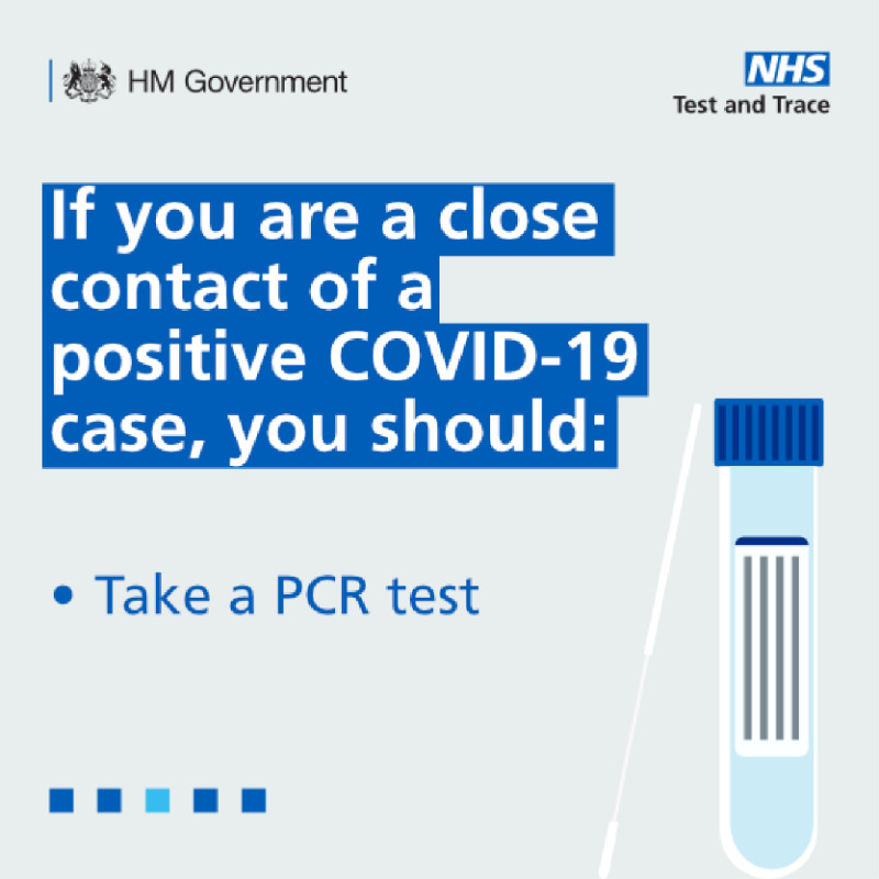 DHSCgovuk's tweet photo. The law on self-isolation is changing on 16 August. 

Close contacts of positive #COVID19 cases will no longer need to self- isolate if they are either: 
✅ double jabbed 
✅ under 18 

Instead you should take a free PCR test. 

See more ⬇️