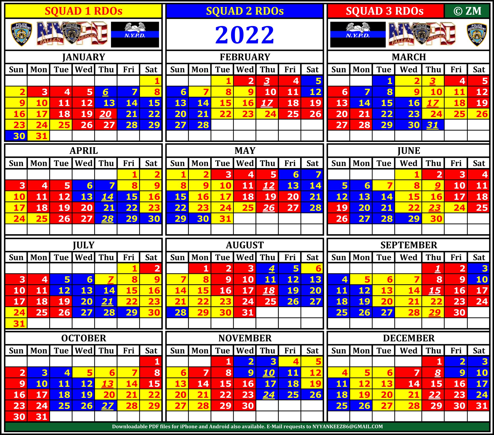 Zee On Twitter: "2022 Nypd Patrol Rdo Calendar @Nycpba @Sbanypd @Nypdpals @Nypdmuslim @Nydo_1993 @Nypddesi @Nypd_Bapa @Nypdchaplains @Emeraldsociety @Nycpddea Https://T.co/Orzea3Gijy" / Twitter