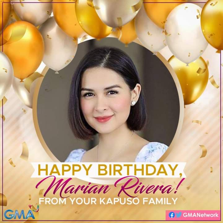 Happy birthday Marian Rivera 