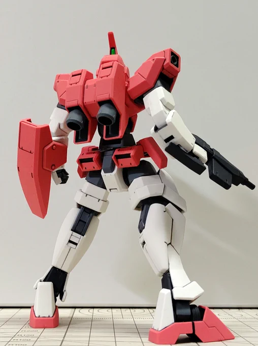 HG ジェノアスII です。#ガンプラ#ガンダムAGE10周年 