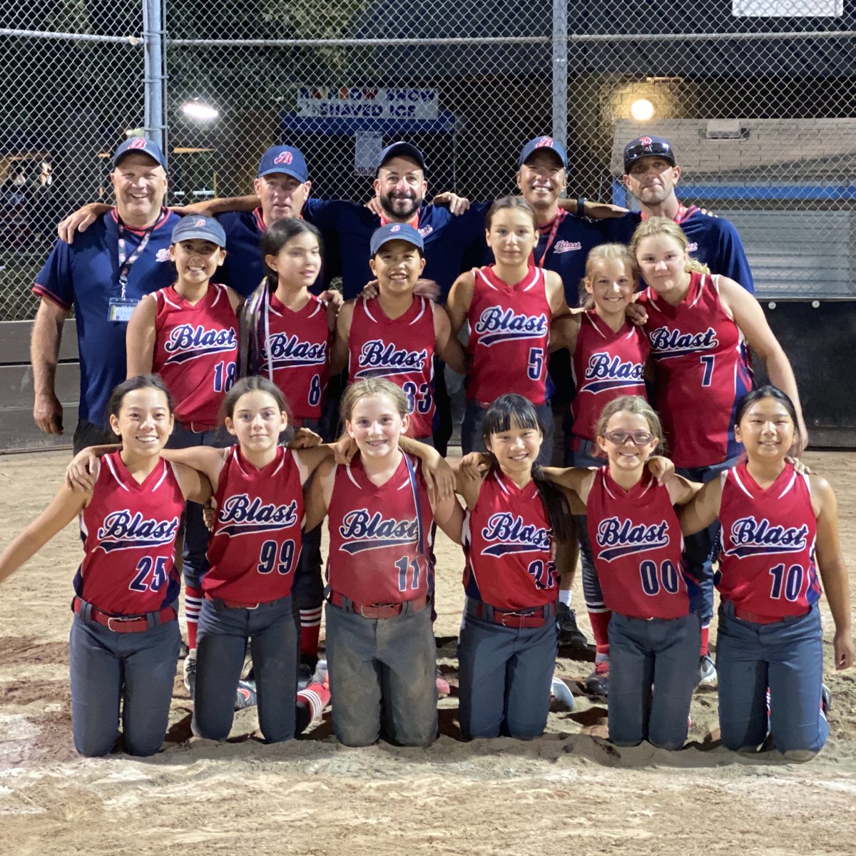 brsysa's tweet photo. Belmont's 10B All Stars stood strong to take 5th at the Western Nationals!  Go, you tiny Belmont! https://t.co/y3kEJT9xkX