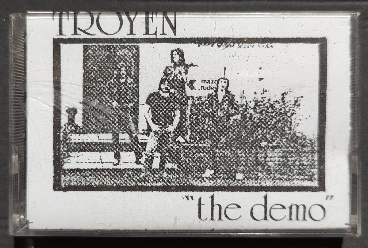 Troyen14's tweet image. 40 yrs ago today we received the 1st 250 copies of Troyen The Demo from the copiers. In the days before internet and social media we could only sell them at gigs and they sold out in 3 months. Copies still exist and have reached all parts of the world. #TheDemo #40thAnniversary