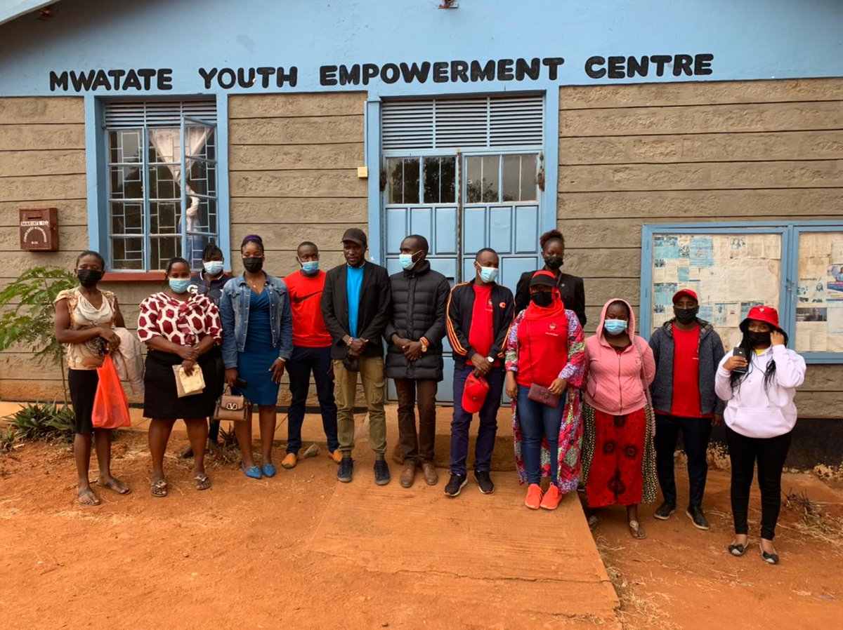 NYC_YouthVoice's tweet photo. The National Youth Council in Taita Taveta County marking the International Youth Day at Kitumbi Primary School, Wundanyi.
Strict Covid-19 regulations being adhered to
#IYD2021KE
#YouAreTheVoice 
#NYCFursaMashinani  
@MoICTKenya  @SDY_Ke @NYC_YouthVoice @RoySasaka @FursaMashinani https://t.co/SPWVCqywdN