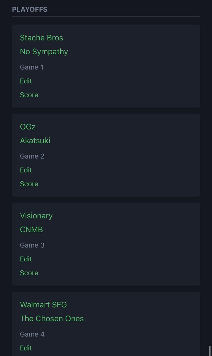 SG Pro-Am league tweet media