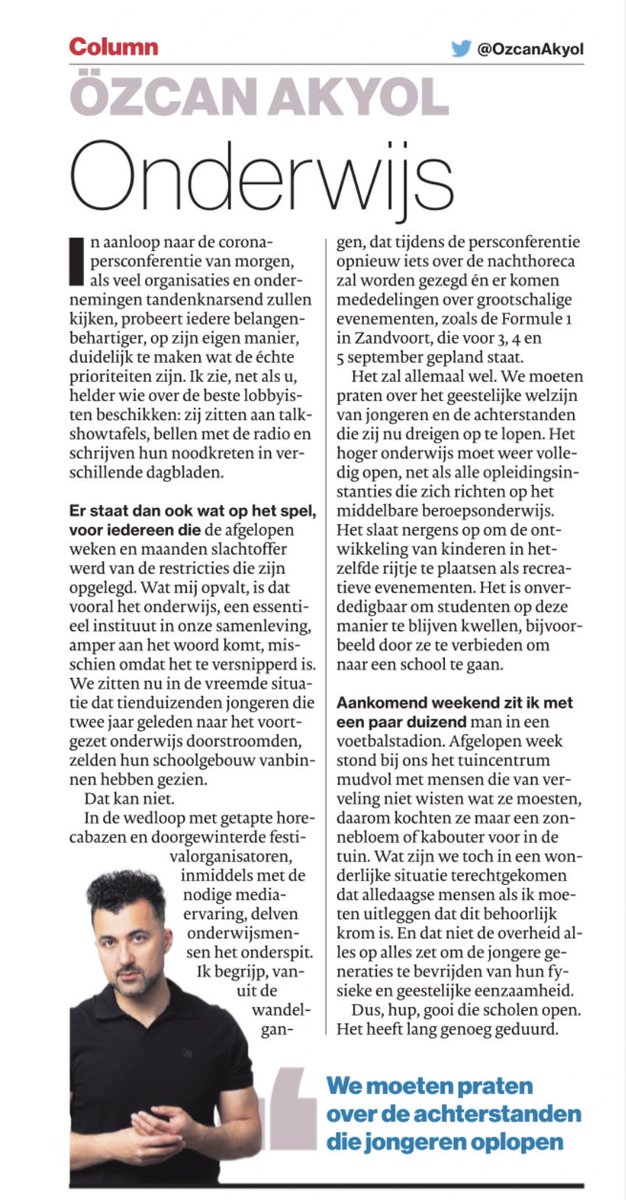Hup <a href="/OzcanAkyol/">Özcan Akyol</a>! Uit het hart gegrepen!