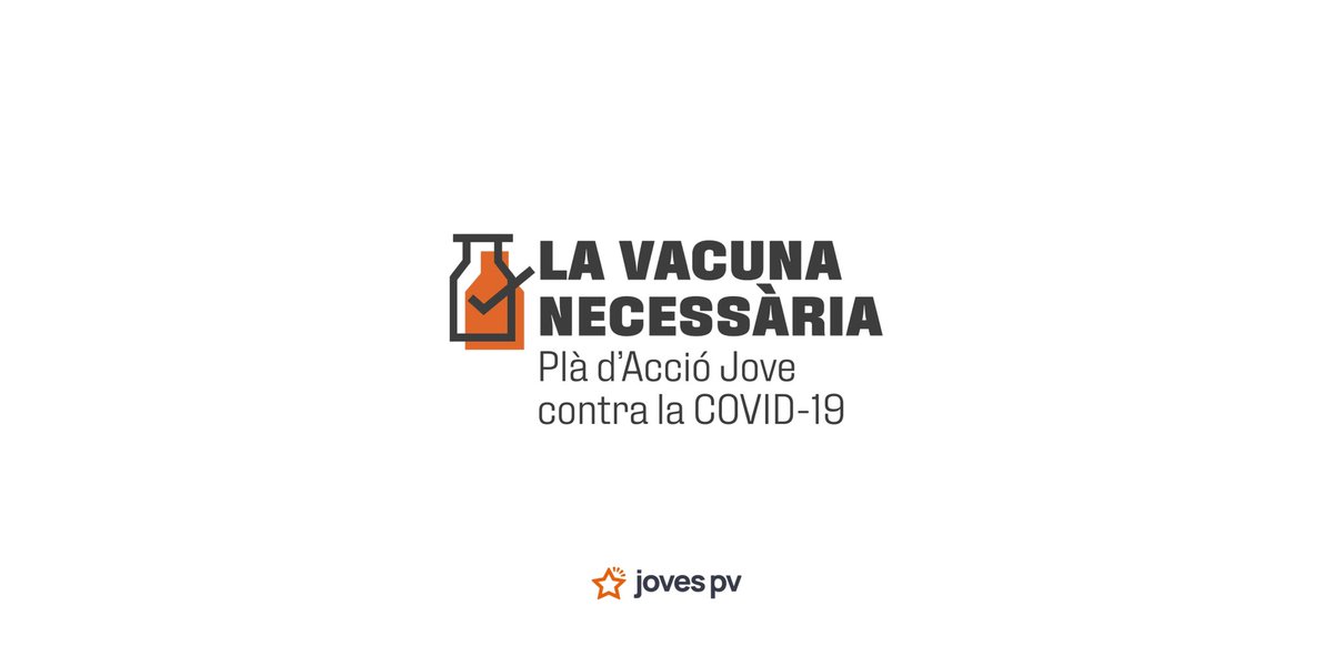 12 d'agost, Dia Internacional de la Joventut.

Fem públic 📄  'La Vacuna Necessària: Pla d’Acció Jove contra la COVID-19', un document en què proposem a la <a href="/generalitat/">Generalitat</a> i a l’Estat que impulsen i consoliden les polítiques integrals de joventut.

Link🔗 jovespv.org/wp-content/upl…