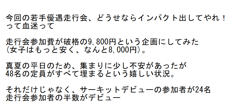 eightlien's tweet photo. 8/11開催 #若手優遇走行会 は無事終了しました。イベントレポートとリザルトを掲載しましたので下記blogをご参照ください。
参加いただいた皆さん、本当にありがとうございました。
写真：@azu38g あやねさん
https://t.co/oFRE9eXSNH https://t.co/G0DfirbDhP