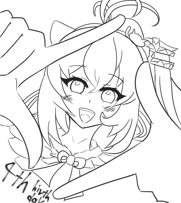 #シロちゃん誕生日 #SiroArt 
電脳少女シロさん、4回目のお誕生日おめでとうございます
ランドセルが背負える時期もゲフンゲフン素敵な大人になりましたね!!
これからも楽しみにしております!! 
