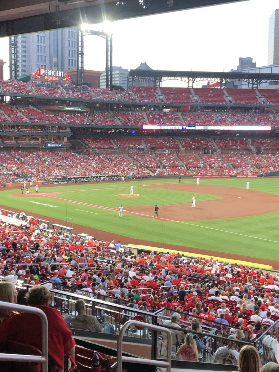 CapeCJHS's tweet photo. The PACK had a great time enjoying the Cardinals game together at Busch stadium!

#GoCards #PACKFUN #GoTigers! https://t.co/jPRfTtUE5b