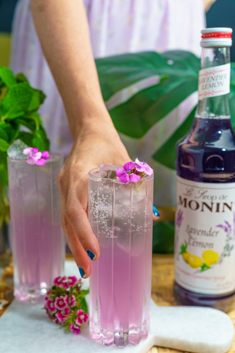 Sip on some Summer <a href="/MoninUSA/">Monin USA</a>  Lavender Lemonade featuring the NEW Monin Lavender Lemon Syrup. This is the perfect recipe for outdoor entertaining. Check out the full line of Monin Floral Blends here:  monin.com/us/lavender-le…