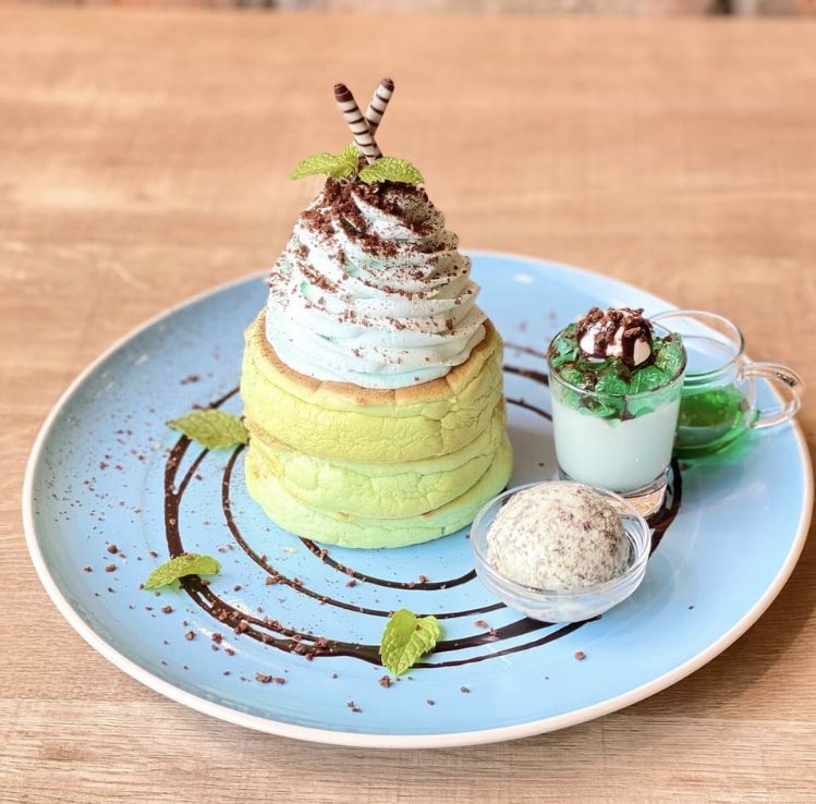 チョコミント屋さん 川崎市 3 Stars Pancake スリースターズパンケーキ Special Pancake I Love チョコミント スリスタ初のチョコミントパンケーキ 8月12日 9月5日 チョコミント チョコミン党 T Co Bwzsyp37pn Twitter