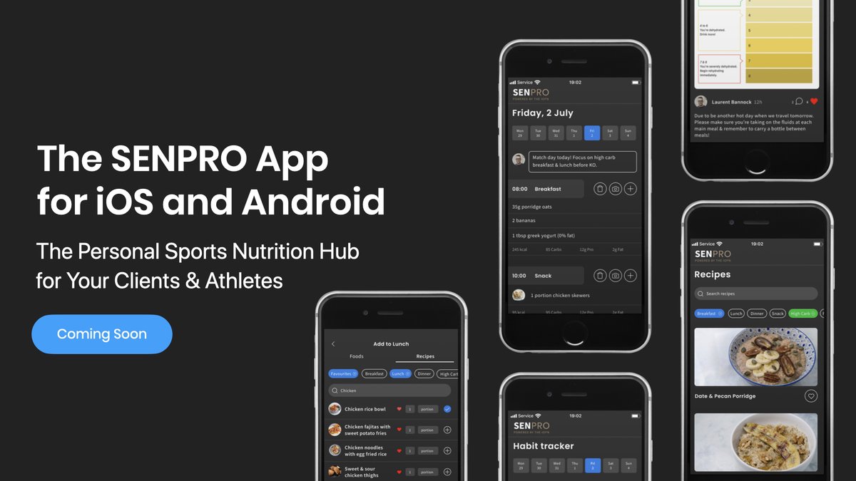SENPRO_'s tweet photo. COMING SOON! The SENPRO mobile app for your clients &amp; athletes. 

Practitioners of SENPRO will soon be able to connect with, educate &amp; support their clients via the professional mobile app. 

Subscribe to our newsletter for more app updates: https://t.co/m7zD4yjZi8 https://t.co/juI9nLlRP9