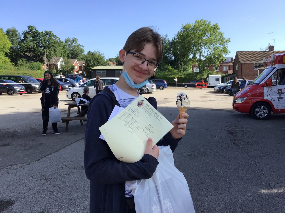 Amongst the success stories was Bartosz who gained nine grade nine's in his GCSE's! We are so proud. #GCSEresults2021