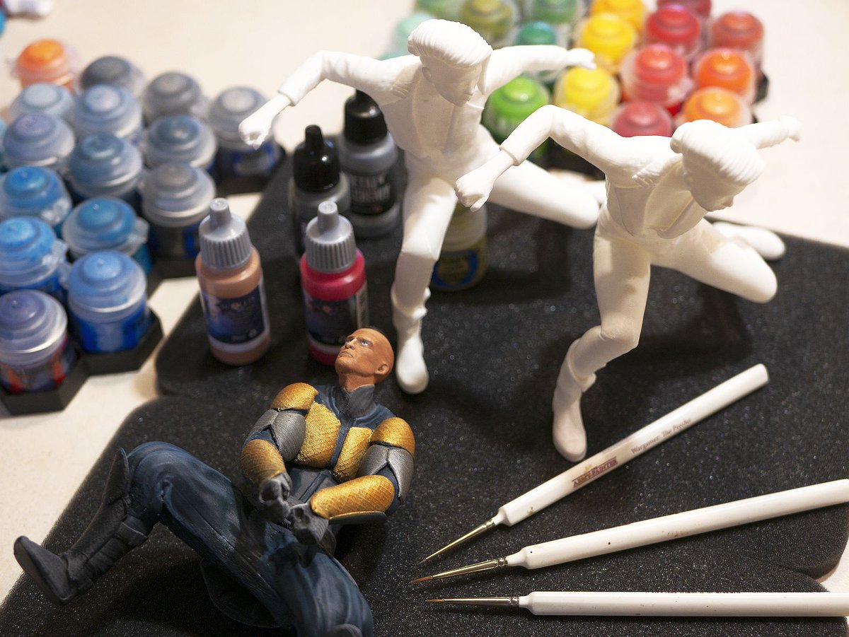 It's been a while since we last updated you - our team has been working tirelessly on the next phase of development and the results are looking (and playing) fantastic. In the meantime, check out these awesome 3D printed figures getting ready for our <a href="/kickstarter/">Kickstarter</a> backers