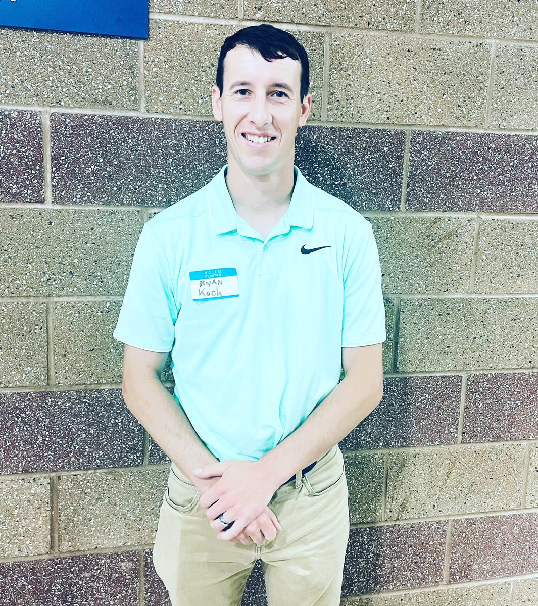 PerryMiddleSch's tweet image. Welcome Mr. Koch to our Middle School team! He will be the new 7th grade science teacher. He’s originally from Montana, but this will be his third year teaching in Iowa and first year in Perry. Ask him about fly fishing sometime! #PerryPride