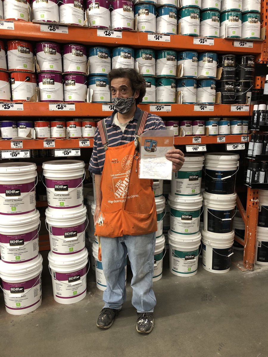Got to recognize Mel in paint for his excellent customer service! <a href="/ChadKrausTHD/">Chad Kraus</a> <a href="/Catrina482THD/">Catrina</a> <a href="/PaulRodTHD/">paul rodriguez</a>