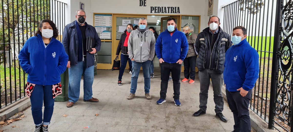 Con los compañeros <a href="/OColl4/">Oscar Coll</a> <a href="/NestorVerdeSSP/">Nestor Verde SSP</a>  del #ComitedeCrisisSSP recorrimos nuestro #HospitaldeQuilmes tratando diferentes problematicas.
<a href="/SindicatoDSalud/">Sindicato de Salud</a>