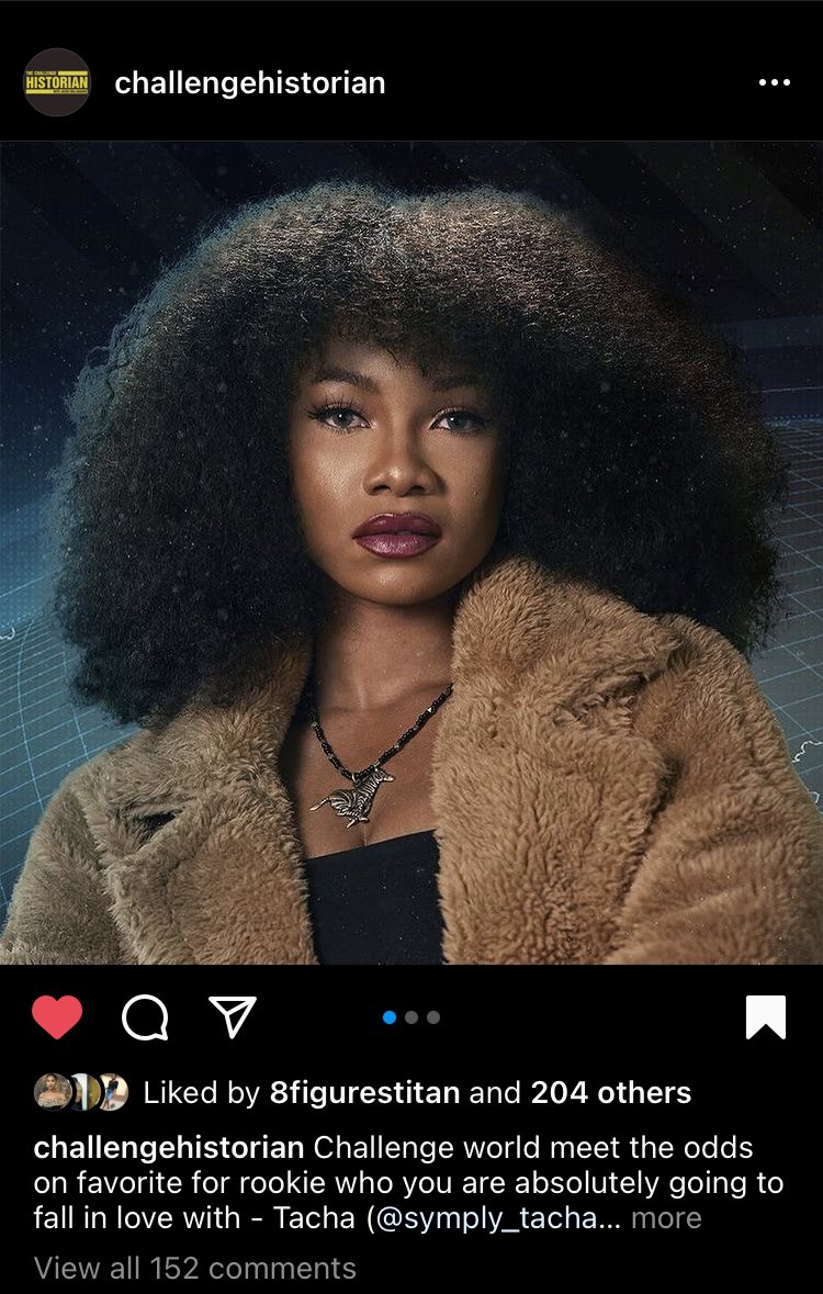 TITANS 🚨

Head over to this page and hype <a href="/Symply_Tacha/">TACHA🔱🇬🇭 🇳🇬</a> 

ChallengeHistorian

#TheChallenge37 

instagram.com/p/CSc4tTnMhqa/…