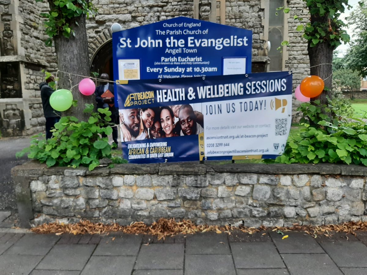 Launching health & wellbeing hub ⁦@StJATChurch⁩ reaching communities about their concerns, about vaccine confidence, unpaid carers #tacklinghealthinequalities by #trustedvoices in #trustedspaces. Well done #ATBeaconProject ⁦@AscensionTrust⁩ ⁦@NHSSELondonCCG⁩