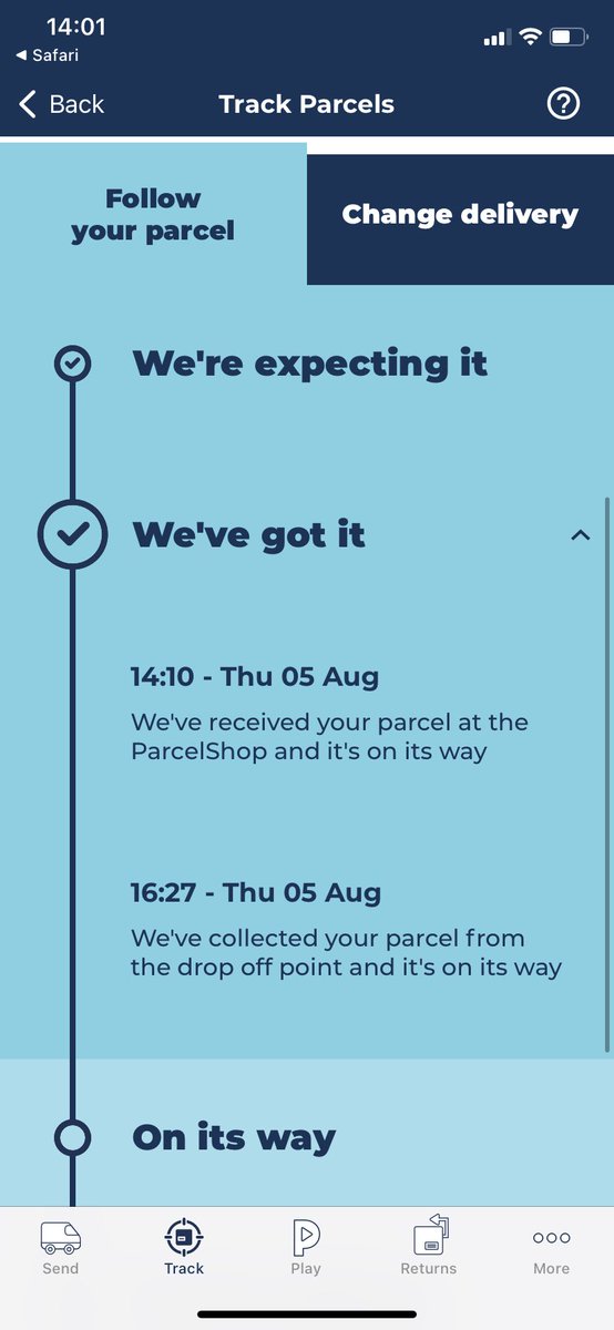 foxyhunter43's tweet photo. @Hermesparcels please can someone contact me this was collected A WEEK AGO!!!! https://t.co/x2k1AKOiqX