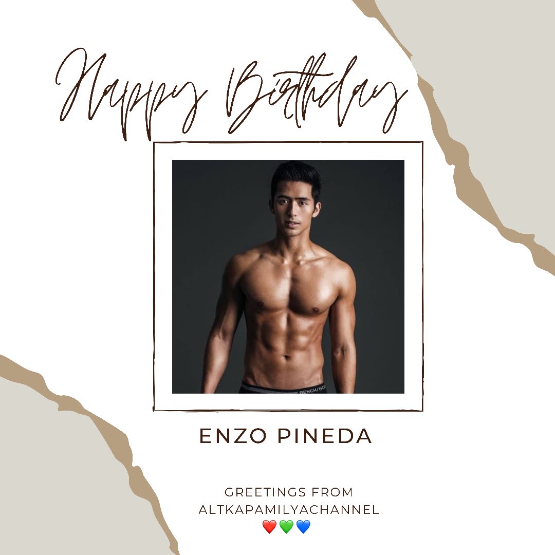 HAPPY BIRTHDAY ENZO PINEDA Love, 
AltKapamilyaChannel    