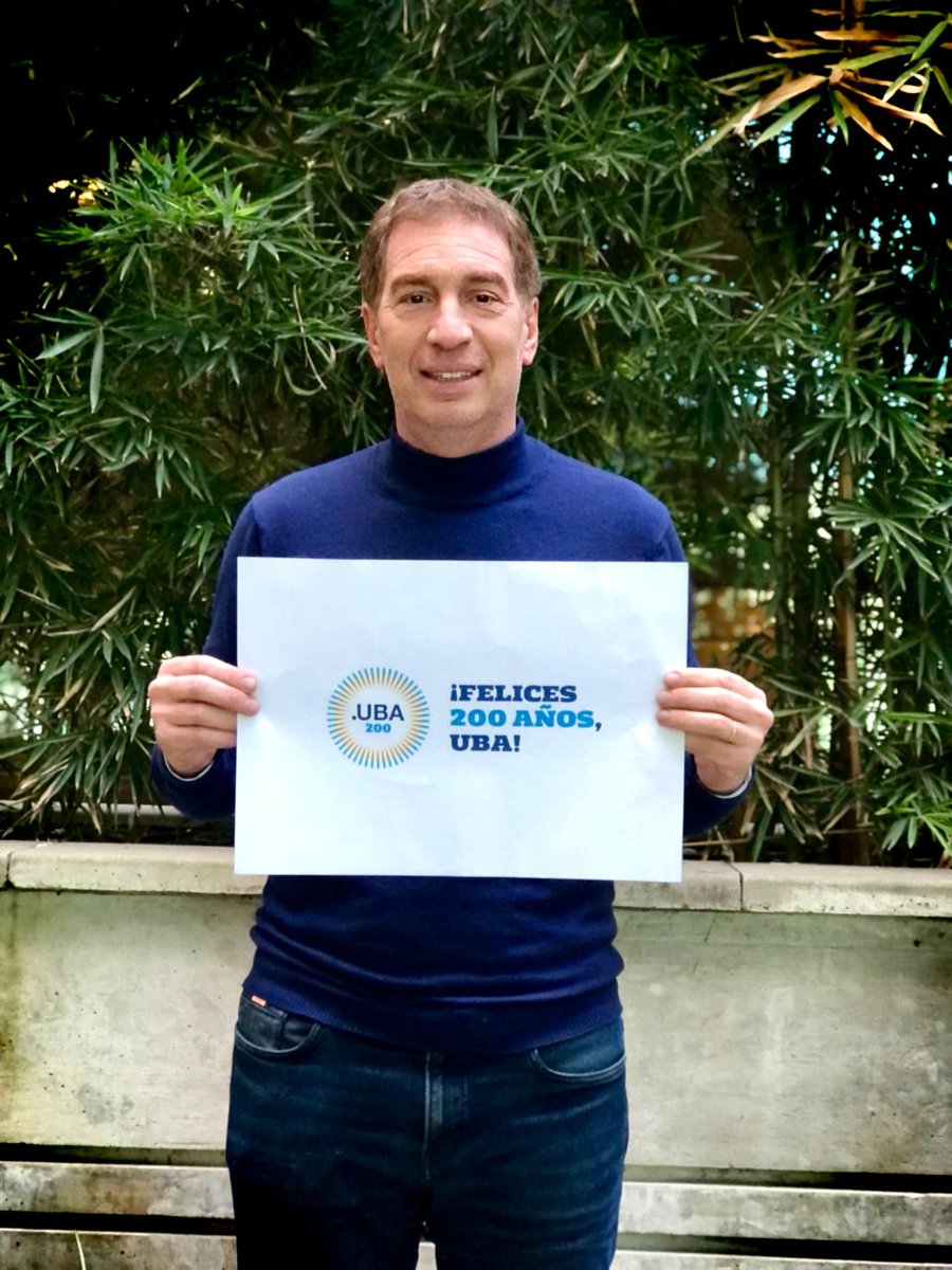 diegosantilli's tweet image. En las aulas de la @UBAonline viví los mejores años de mi vida. Y hoy, esta universidad, que para mí siempre va a ser la mejor, cumple 200 años, y no puedo estar más orgulloso. Porque son 200 años de educación pública de calidad y de igualar oportunidades. #UBA200 #OrgulloUBA