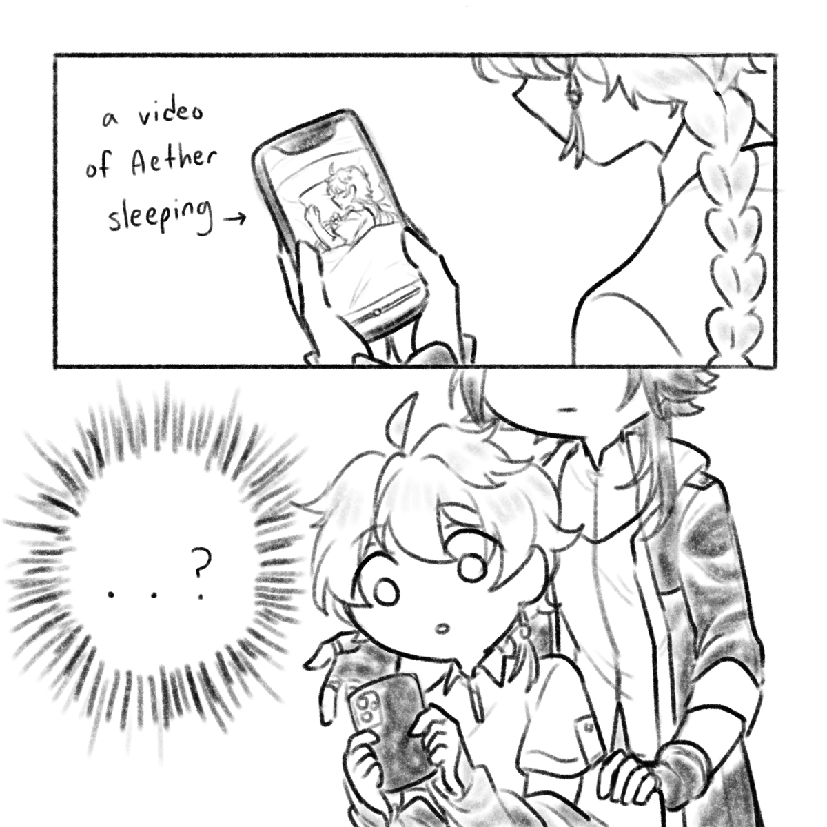 ijustlikeaether's tweet photo. mutual sickness AU! they're different types of lovesick, so their interactions are a mess..!!
(note: they're not dating yet. somehow... how do you out-stalk your stalker..?)
#XiaoAether https://t.co/6TXk4wxB0H
