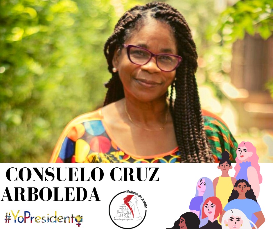 #EscuelaDeFormación estaremos con Consuelo Cruz Arboleda, Política en España de origen colombiano que manifiesta ser orgullosamente afrocolombiana.  
#MujeresOrganizadas #MujeresPolíticas #mujeresactivando #CimarroneandoNuestrosFeminismos