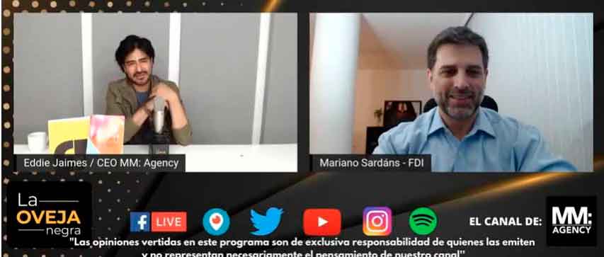 #FDIEnLosMedios 🗓 @marianosardans nos cuenta, en la entrevista realizada en el programa #LaOvejaNegra de México, junto a @eddiejaimes, los comienzos de @FDIadvisors y la forma de operar de la empresa con cada uno de los clientes.
youtube.com/watch?v=ktg5SY…