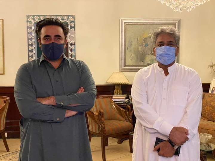 _MediaCell_PPP's tweet photo. KARACHI: Special Assistant to Chief Minister Sagheer Qureshi called on the Chairman PPP Bilawal Bhutto Zardari at Bilawal House today. https://t.co/wEkIJ1rvKG