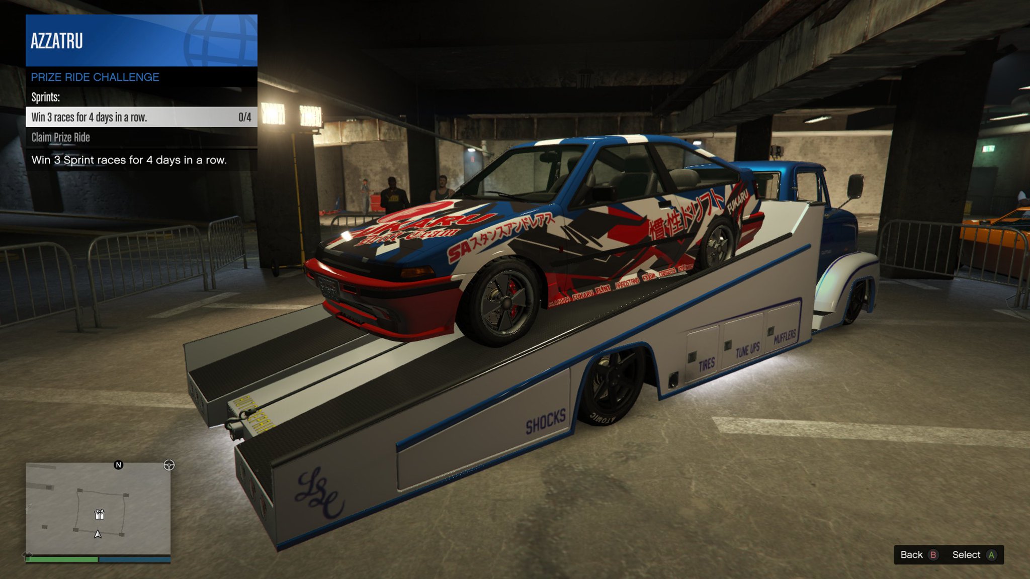 Gta News Rockstarintel Com The Latest Prize Ride Challenge Vehicle Is The Karin Futo Gtx Worth 1 192 500 Win 3 Sprint Races For 4 Days In A Row To Receive It