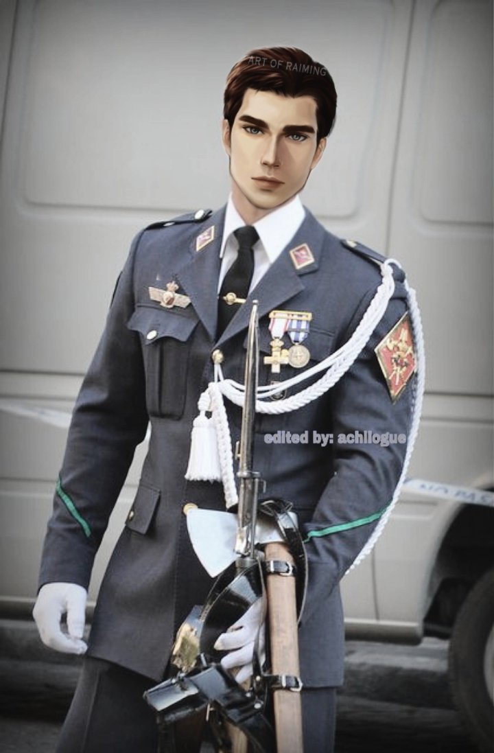 achilogue's tweet photo. Achilles Riego on his uniform🥵🔥 https://t.co/8MbQjHJ7y1