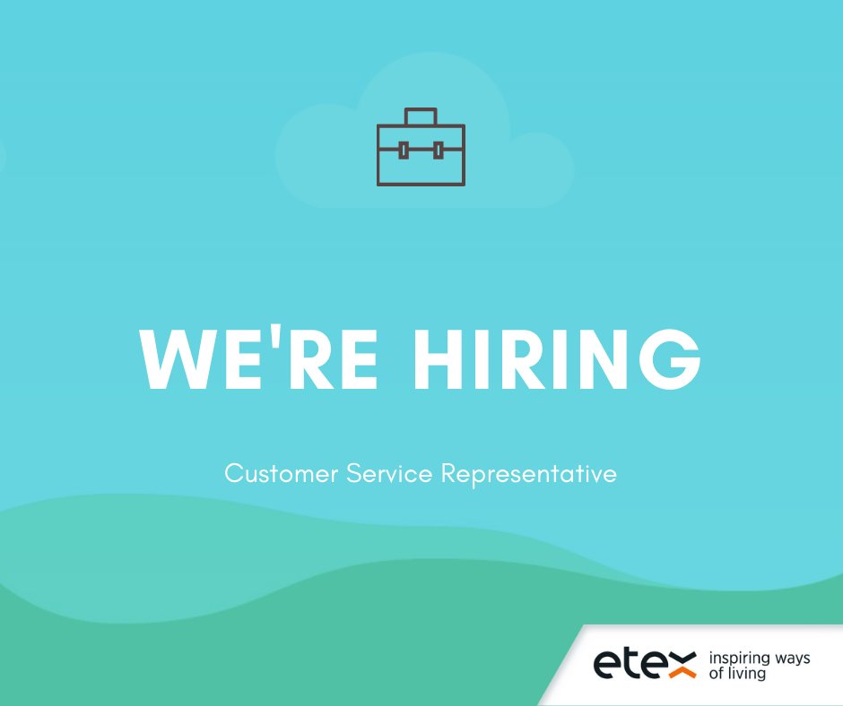 WE'RE HIRING! Due to on-going business development &amp; ambitious growth plans, we are currently recruiting for a Customer Service Representative at our base in Athy, Co. Kildare. Check out the full job details + apply here lnkd.in/eYVKPFFx
#jobsireland #jobfairy #werehiring