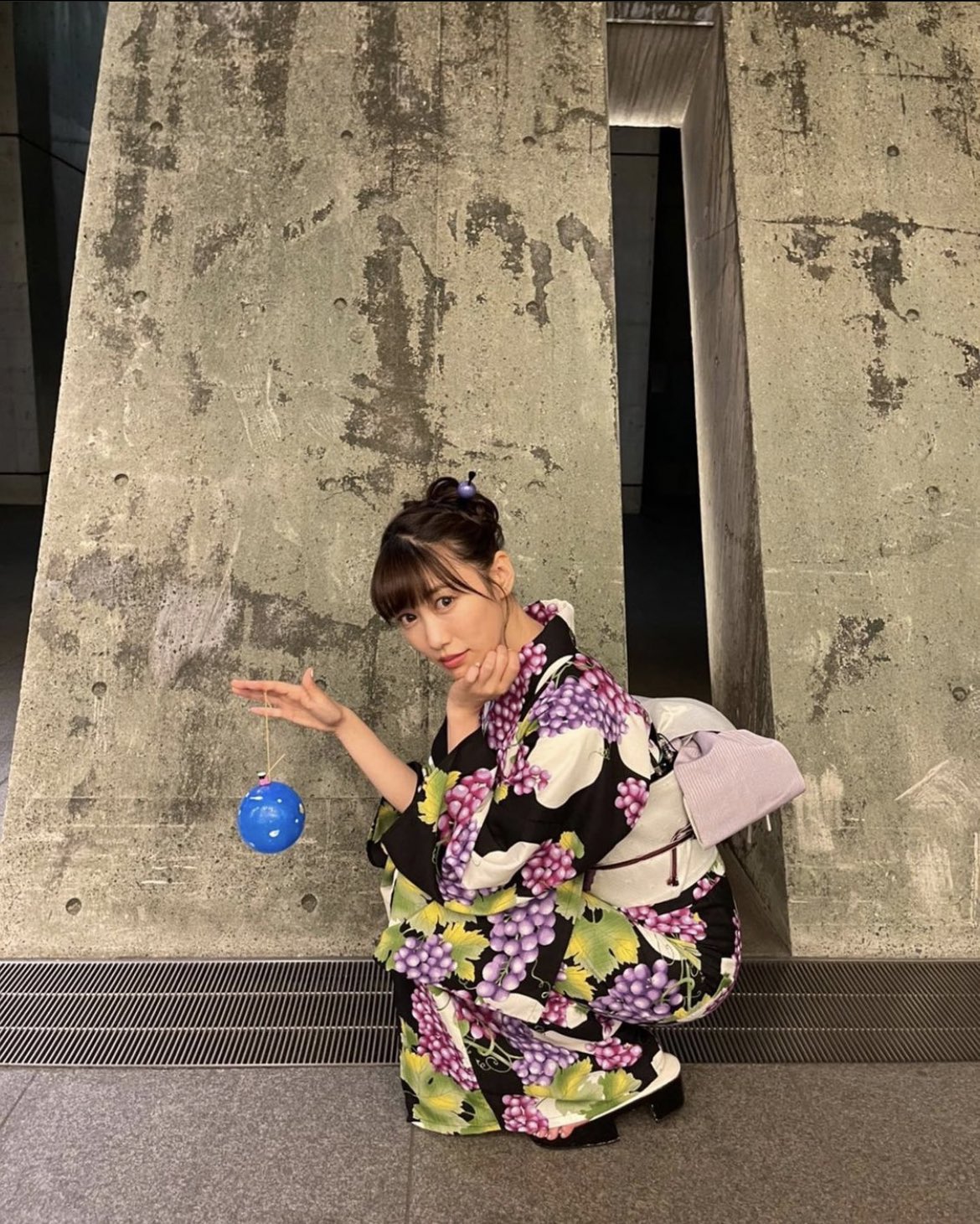 岡ちゃん（夏の向日葵🌻）🩷💜❤️🤎＝3⚾️💋🐶💜（岡ちいかわ