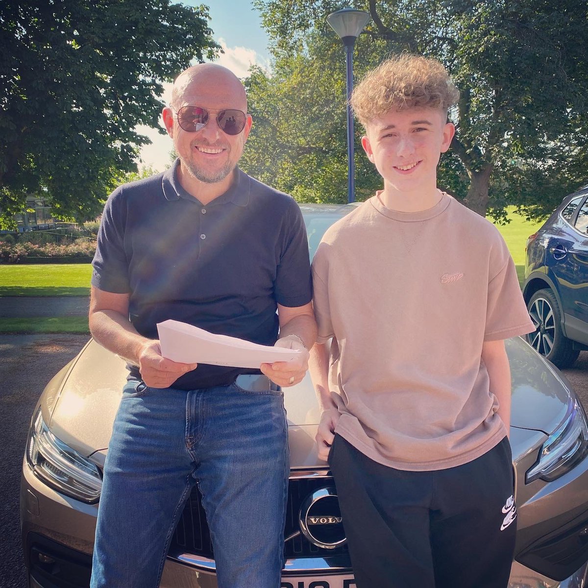 So proud of our George…Brilliant 💙💙