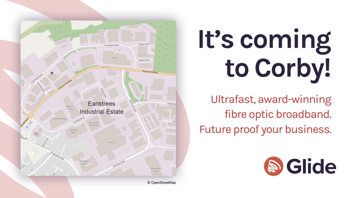 Award-winning business park broadband is coming to Corby 🖥️  Your business is changing fast; you need a flexible ISP, gigabit speeds and a network that prioritises you.

Get connected by the UK's specialist business park provider ⚡ Click here for more ⬇️

glidegroup.co.uk/business-broad…