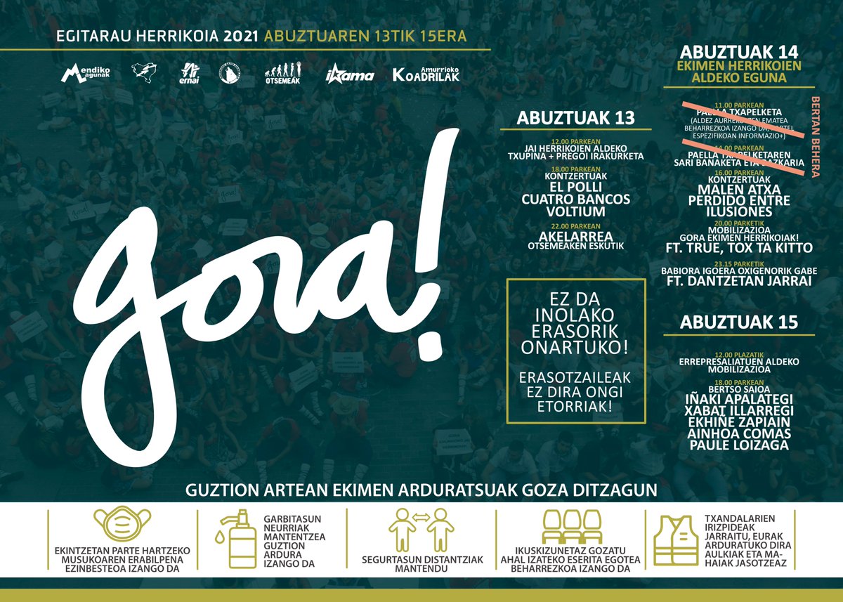 BADATOR JAI HERRIKOIEN ALDEKO EGITARAUA!
DENA PREST!
