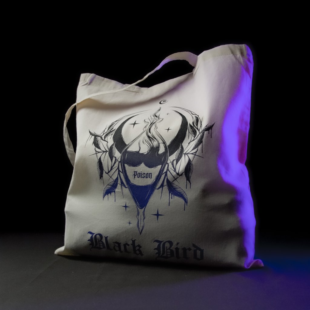 blackbirdillu's tweet photo. @betterotb @tyi_art Hi !! Thanks ! I’m Black Bird and I made tote bag, print, stickers … 

https://t.co/79L66kaDK2 https://t.co/5PJRVfYvTp