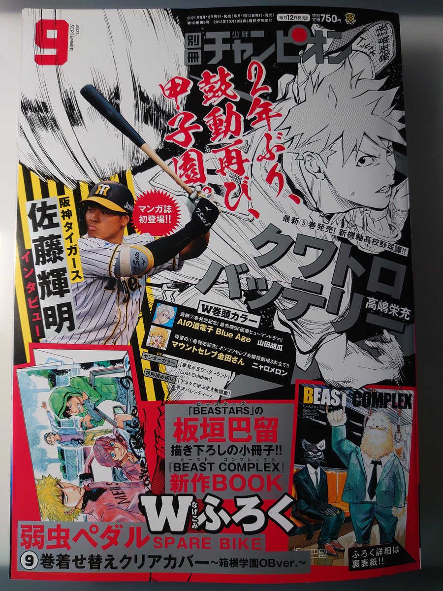 【宣の伝】本日発売の別冊少年チャンピオン⑨月号にWORST外伝ドクロ31話「最高にデケエ男」載せていただいてます。
難波編のエピローグその後って感じの内容で、鉄生の今の想いを見つめなおす話です。
そして次回からは新章突入 鉄生をさらに掘り下げる展開になります。
どうぞよろしく‼️ 