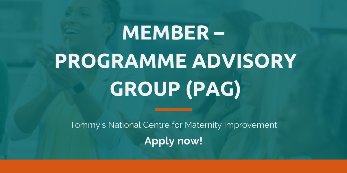Contribute toward advancements in maternity care through <a href="/tommys/">Tommy's</a> Programme Advisory Group (PAG). Find out more and submit your application by Monday 16 August: fal.cn/3hozi