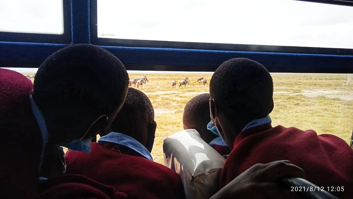 A big THANK YOU to @kwskenya for providing free entry to the Amboseli National Park for the 35 #WildlifeWarriors Kids and their 2 teachers on this #WorldElephantDay.