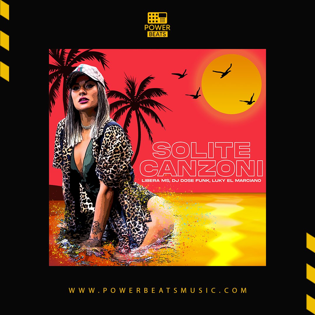 DoseFunk's tweet photo. IL NOSTRO TORMENTONE ESTIVO FUORI A MEZZANOTTE🔥
@LiberaMs  feat. @LukyMarciano  - Solite Canzoni
Prod. @DoseFunk 
X @PowerBeatsMusi1 
-
-
-
#powerbeatsmusic #liberams #lukyelmarciano #djdosefunk #urbanlabel #reggaeton #colombia #italy #summermusic #trap #hit #estate https://t.co/qMbV5dKnRL