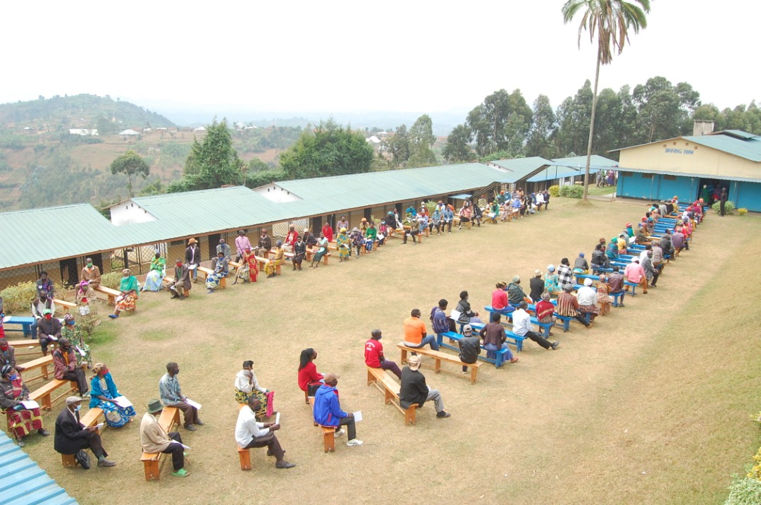 #COVID19 vaccination campaign is ongoing across #Rwanda. This is Kirinda Health Center in Western Province. #VaccinesSaveLives