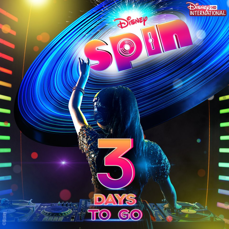 DisneyIntHD's tweet photo. 3 days to go for Rhea to put on a show!💜

Set your reminders for the Indian premiere of 'SPIN' on Disney International HD OR @DisneyplusHSP | 15th August, 12 PM 

#SpinWithDIHD #DisneySpin #DIHDFam #Disney https://t.co/doBaj8GBEM